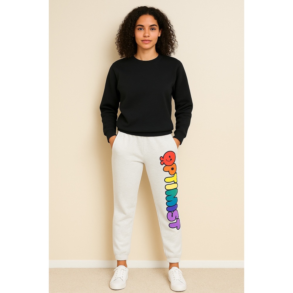 Madhappy Optimist Rainbow Graphic Sweatpants‎ Joggers Pants Size S
